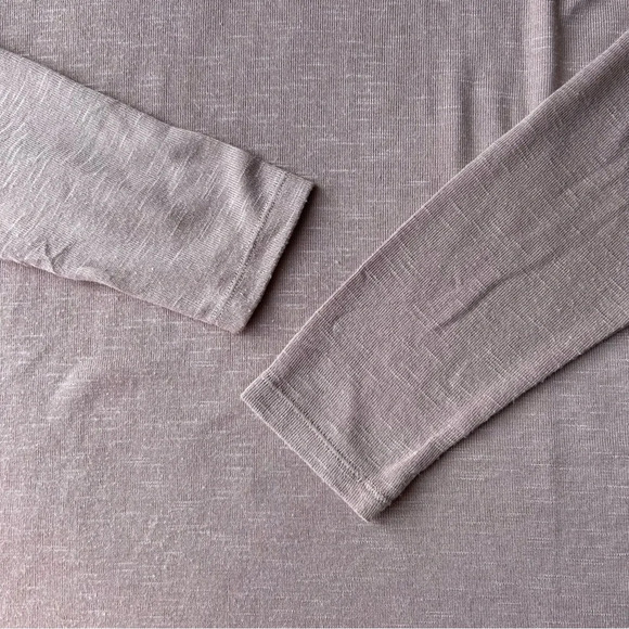 Super Soft Plush Turtleneck Sharkbite Hem Tunic Sweatshirt - Picture 7 of 16